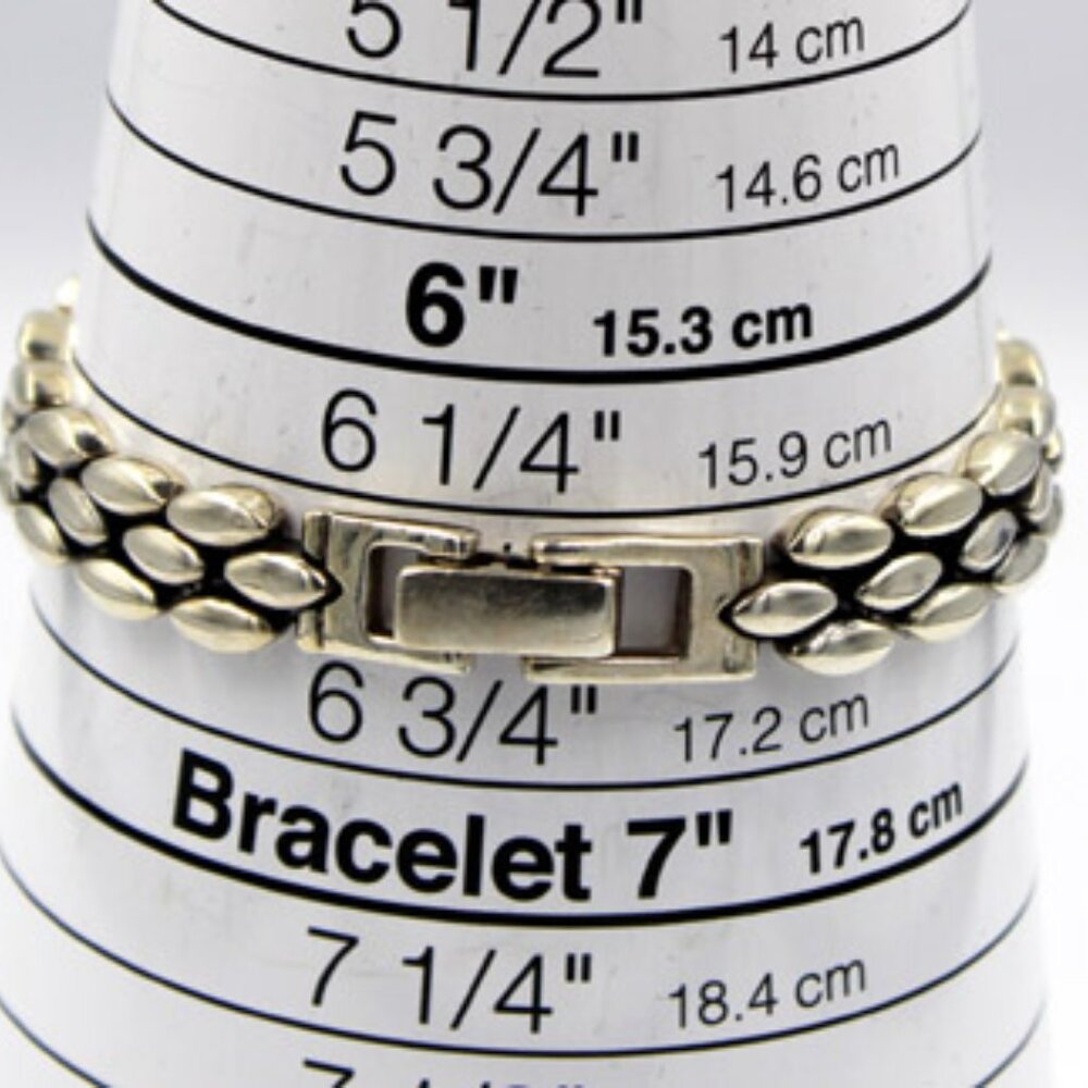 925 Marcasite Rhinestone Bracelet - Picture 8 of 8